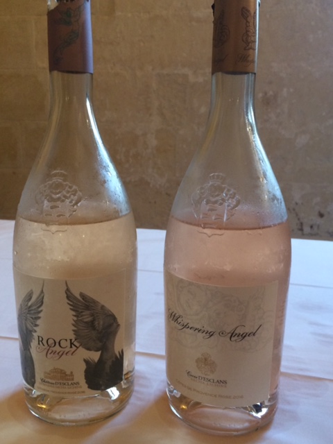 Rock Angel e Whispering Angel di Chateau D'Eclans Cote de Provence 2016