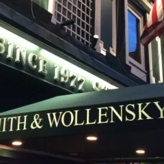 Smith & Wollensky, ingresso