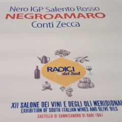 Verticale Nero Rosso Salento Igp Negroamaro Salento Conti Zecca