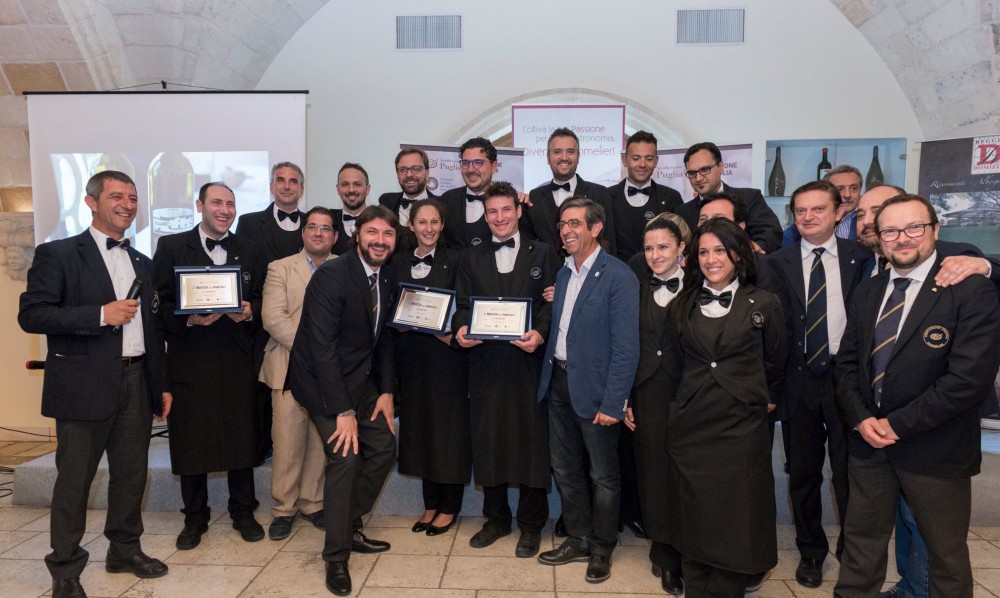 Migliore sommelier del Primitivo - Premiazione