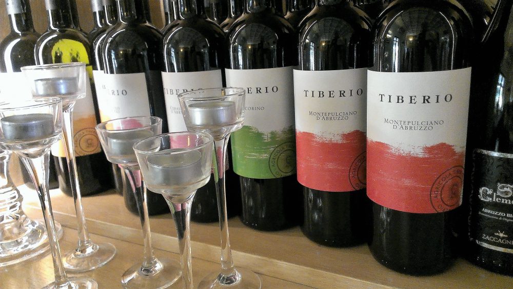 Percorsi di Gusto AQ - Vini cantina Tiberio – in abbinamento Pecorino e Cerasuolo d’Abruzzo
