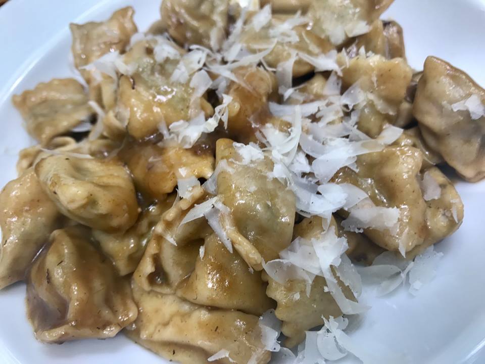 Battaglino a Bra, agnolotti al sugo di arrosto