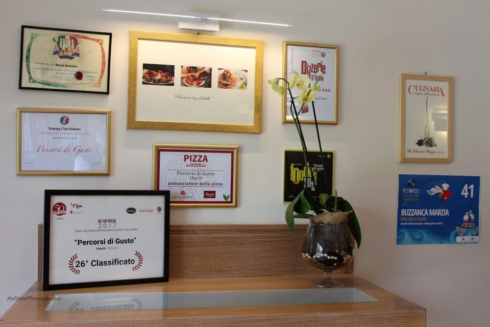 Percorsi di Gusto AQ – i riconoscimenti di Marzia Buzzanca