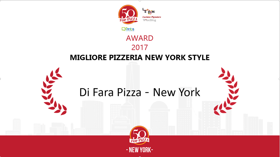 La migliore pizzerie New York Style 