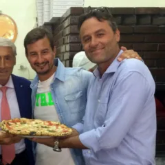Alessandro Condurro nella Antica Pizzeria da Michele