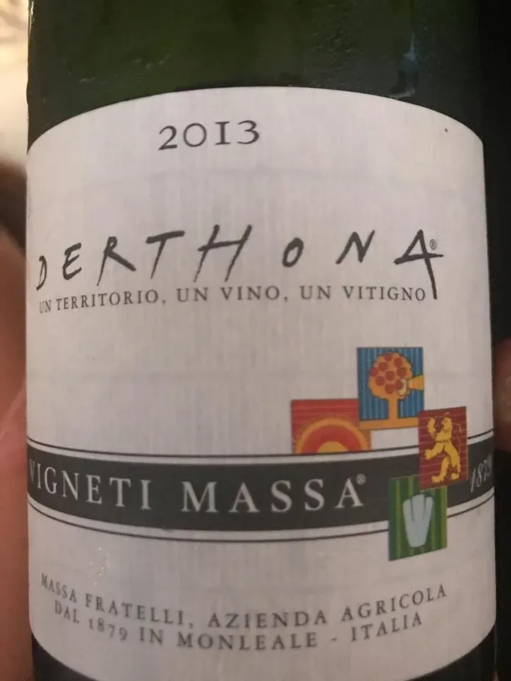 Derthona 2013 Vigneti Massa