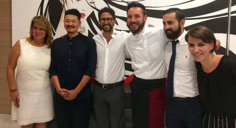 Chef Hiro, Enrico Schettino e Il Team Giappo
