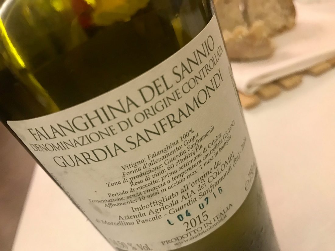 Falanghina del Sannio Aia dei Colombi