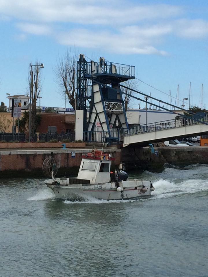 Fiumicino, uno scorcio dei pescherecci