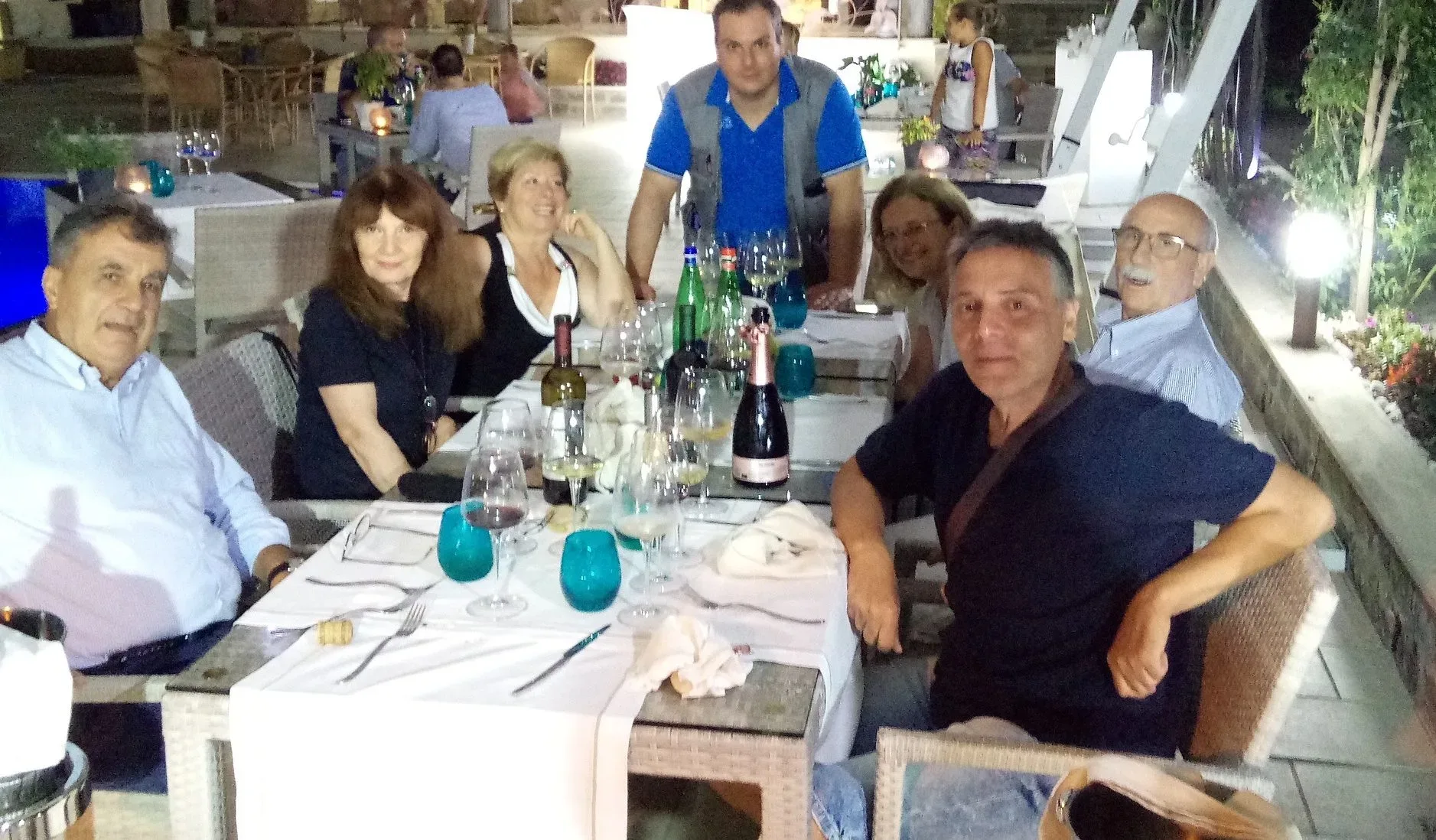 Foto di gruppo, in Cilento