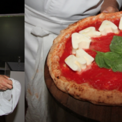 Il Maestro Coccia e la Margherita in onore di Maradona