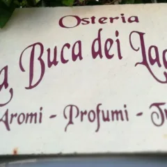 La Buca dei Ladroni - L'insegna