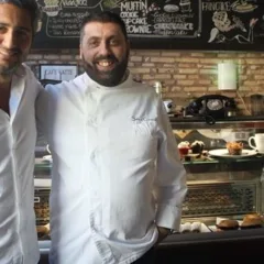 Lo chef Salvo Cravero e Luca Liberatori