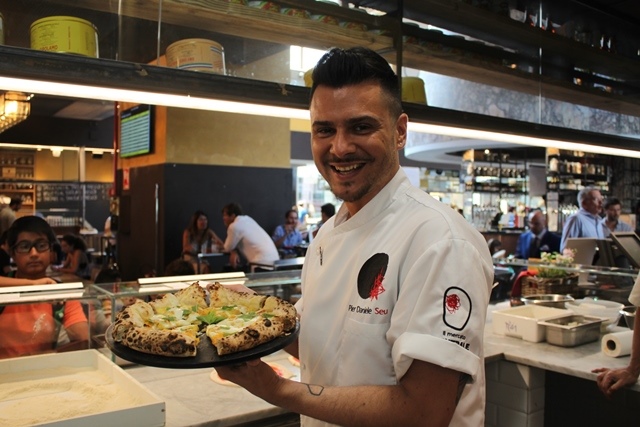 Mercato Centrale Roma - La pizza di Pier Daniele Seu