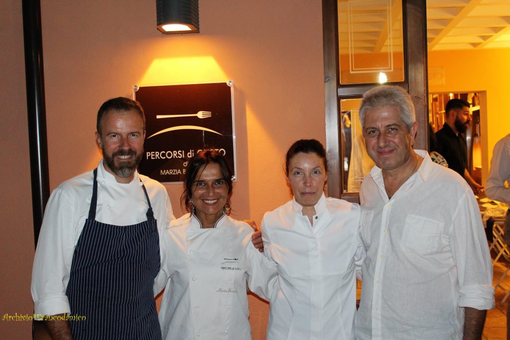 Percorsi di Gusto AQ – i saluti finali con Simone Padoan, Eva Gallo e Marzia Buzzanca