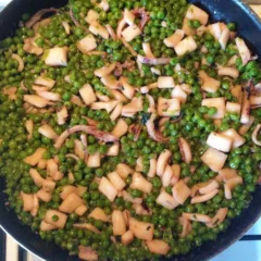 Seppie coi piselli, dal WEB