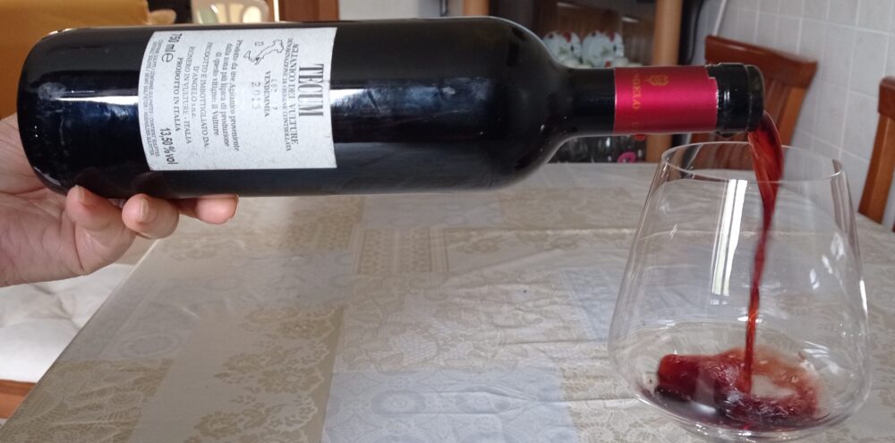 Tecum Aglianico del Vulture Doc 2013 D'Angelo