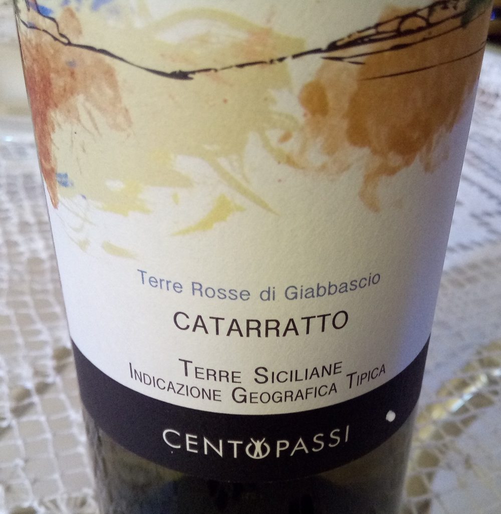 Terre Rosse di Giabbascio Catarratto Terre Siciliane Igt 2015 Centopassi vincitore a Radici del Sud 2017