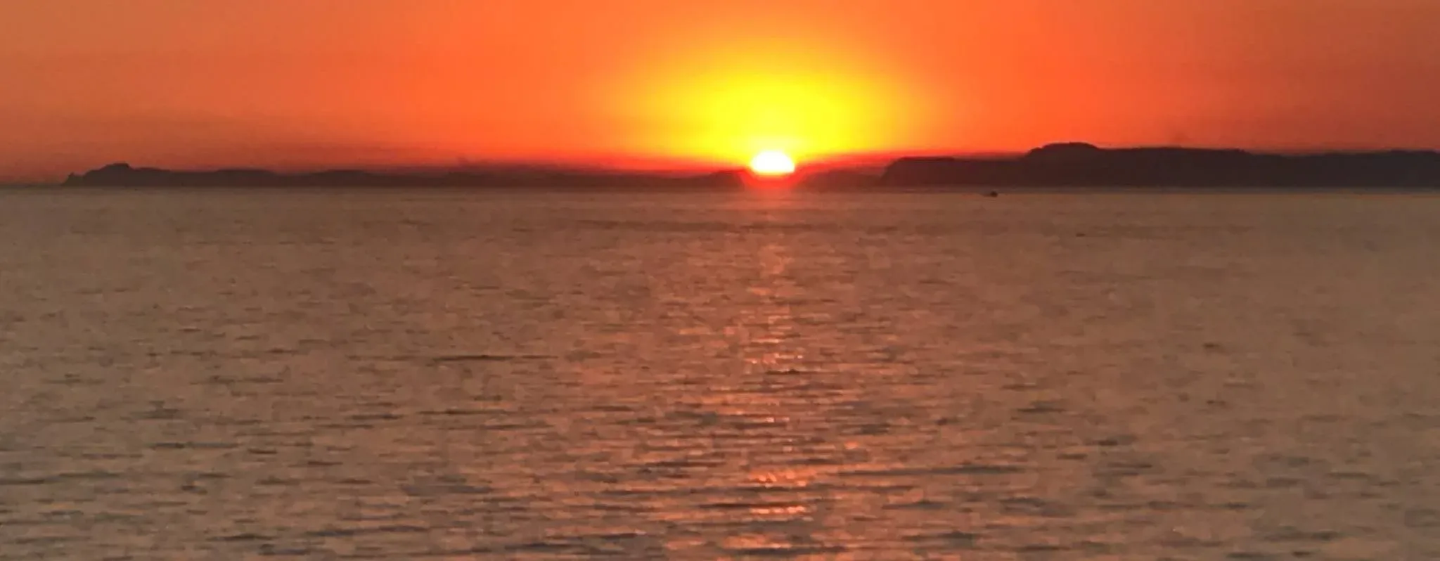 Tramonto sul Golfo di Napoli