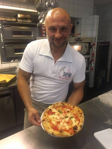 Chef pizzaiolo Giuseppe Pignalosa