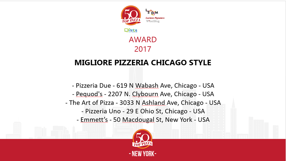 La migliore pizzeria Chicago Style