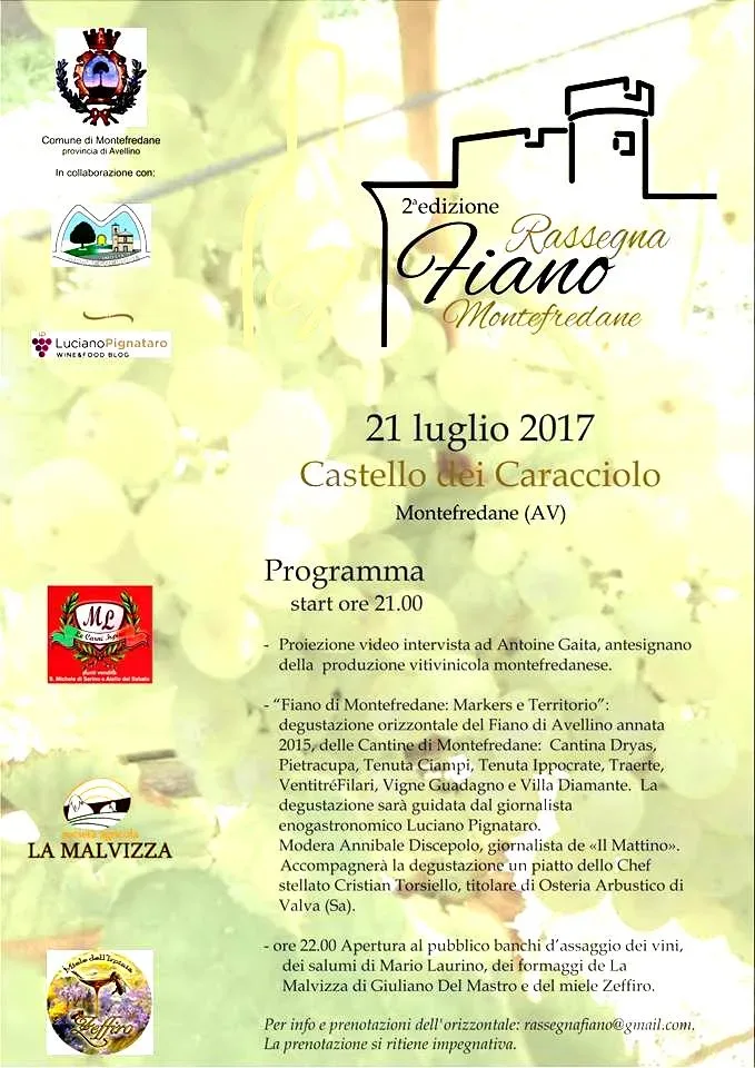 Seconda rassegna del fiano di Montefredane