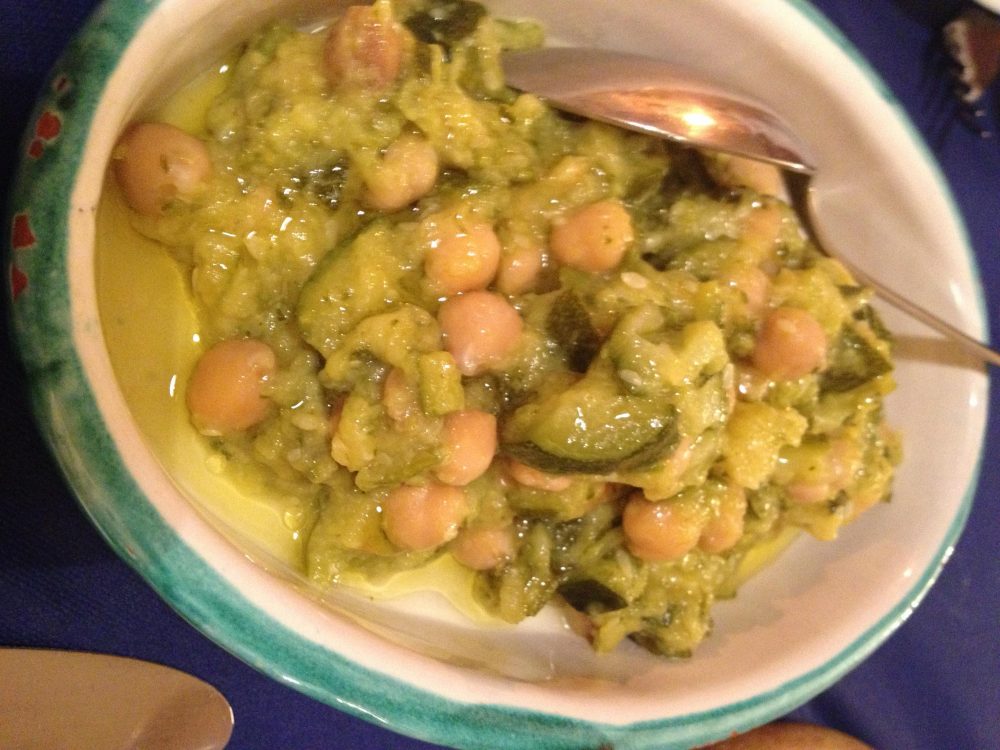 C’era una volta - ceci e zucchine