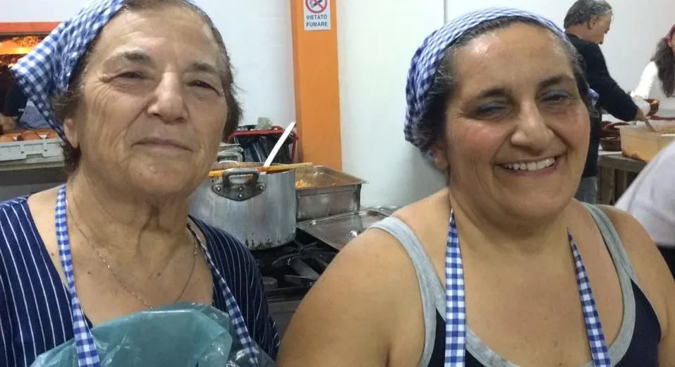 Ciccimarretati, le signore del paese in cucina