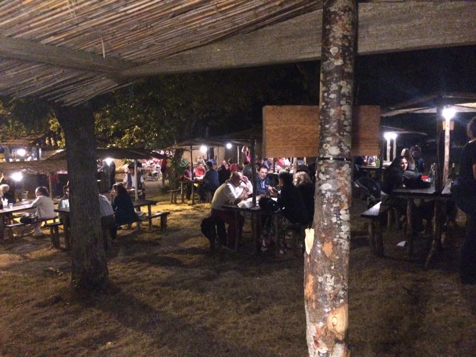 Ciccimarretati, scorcio dei tavoli