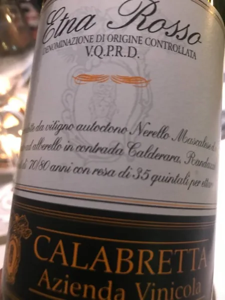 Etna Rosso Calabretta