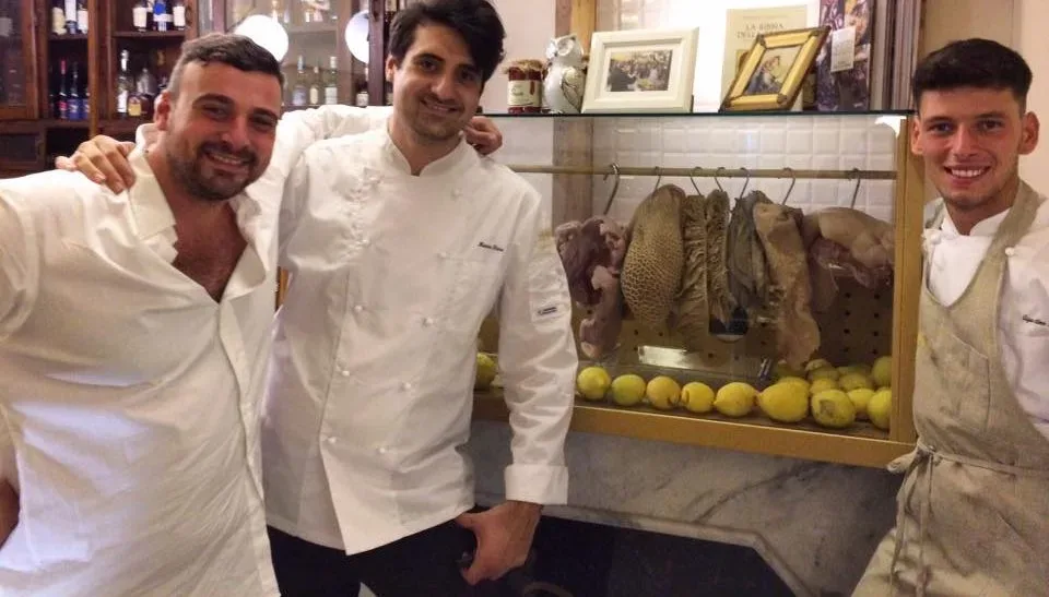 Vincenzo Russo, Marco Fiore e Agostino Riccio