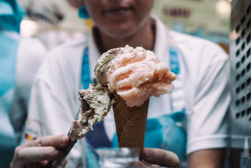 Gelateria Modo - Pistacchio e Melone