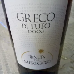Greco di Tufo Docg 2013 Tenuta del Meriggio Vincitore a Radici del Sud 2017