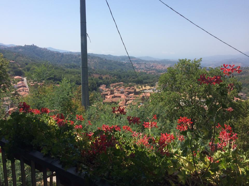 La Diga, il panorama dal terrazzo