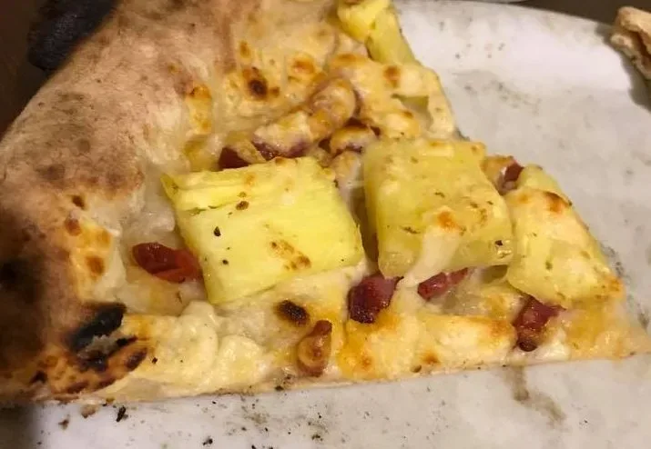 Pizza all'ananas Stefano Callegar