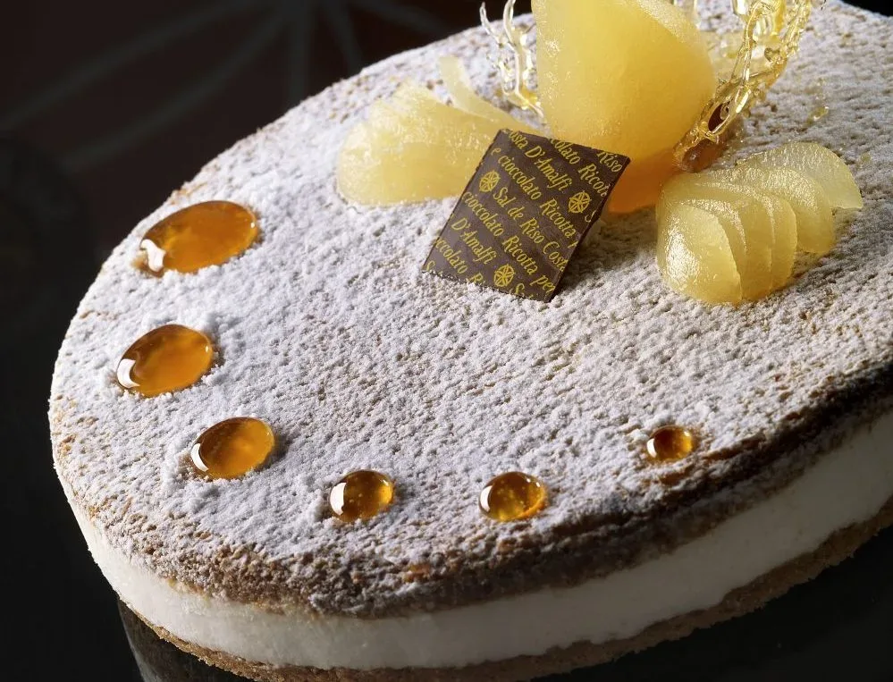 Sal De Riso Costa D’Amalfi, ricotta e pera