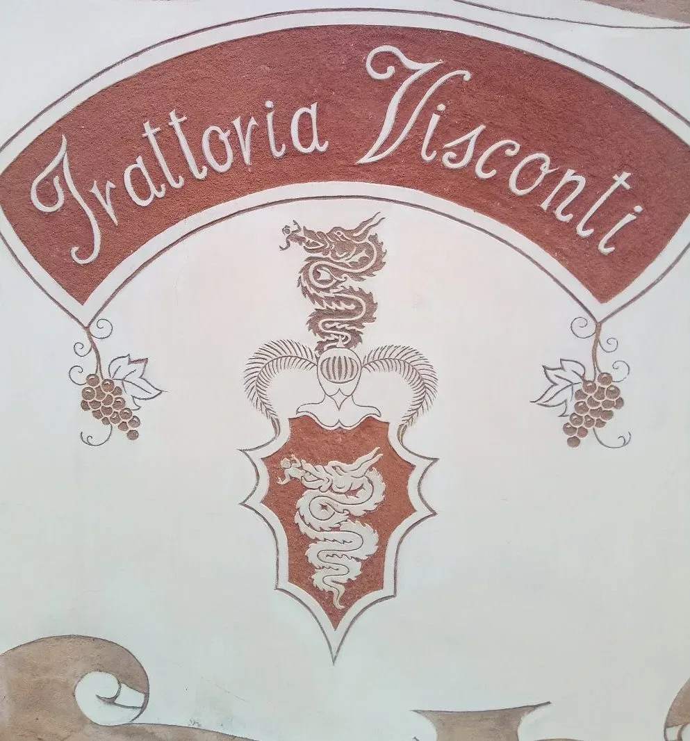 Trattoria Visconti, Insegna