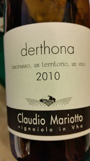 Claudio Mariotto - Colli Tortonesi Timorasso DOC Derthona 2010