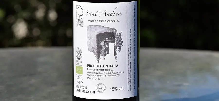 Sant’Andrea Rosso - Cantina Robertiello