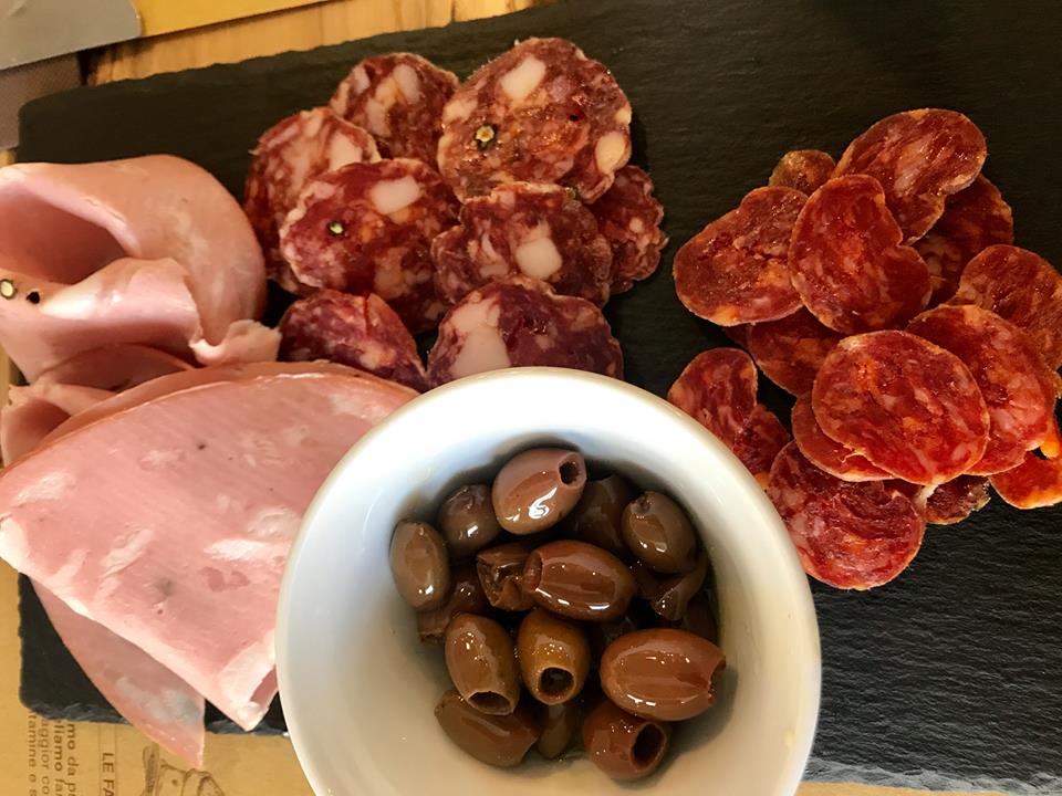 Madia, mortadella, salame di gio, salsiccia di Castelpoto