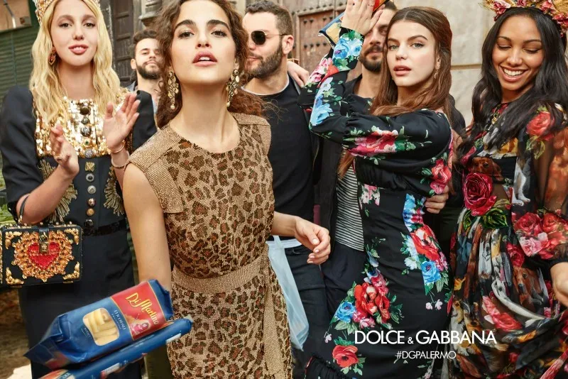 Campagna D&G autunno-inverno 2017 2018 dal sito web www.dolcegabbana.it