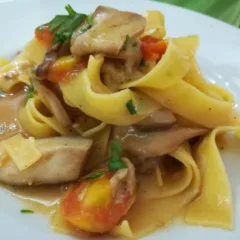 Di Stora - Le Pappardelle Porcini e Pomodorino Giallo