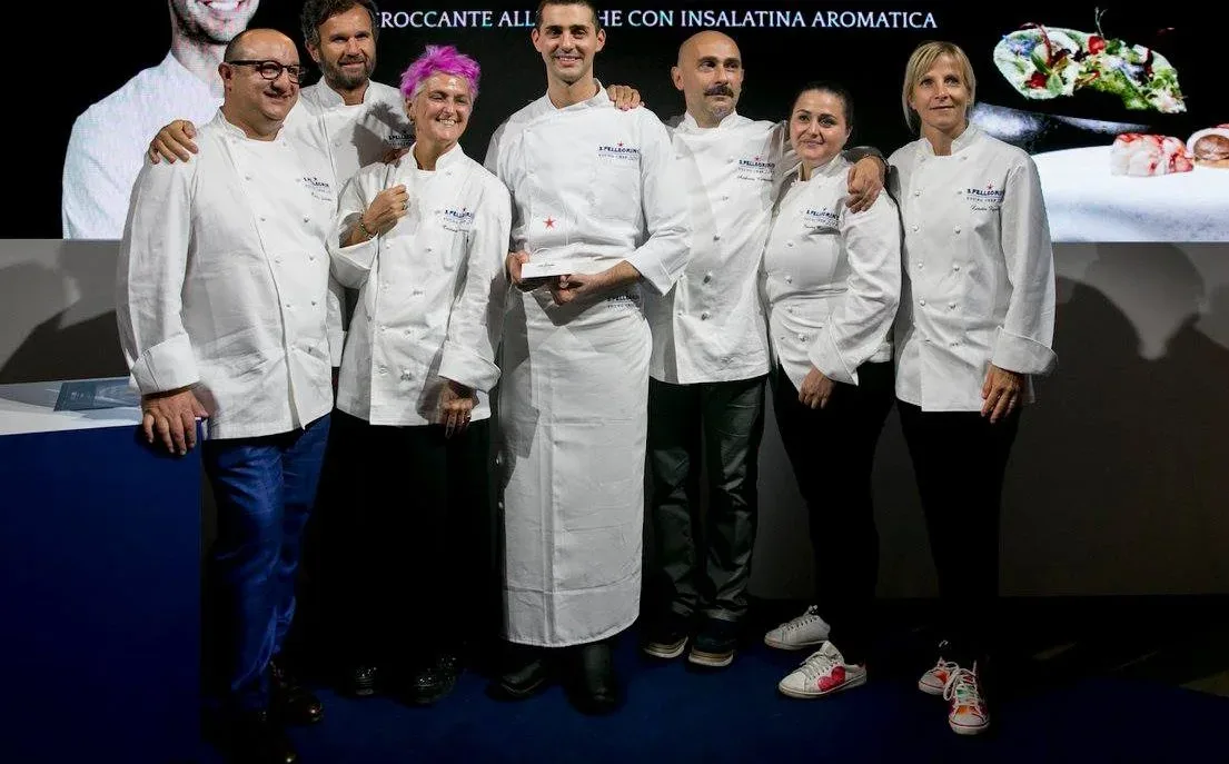 Edoardo Fumagalli con la Giuria