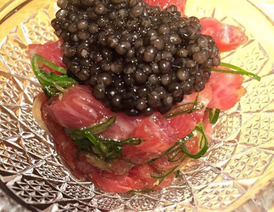 Sushi Sho - Tuna Tartare e Beluga Caviar