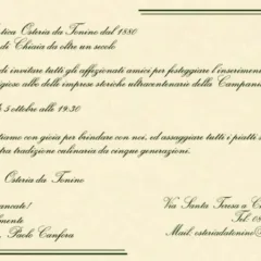 L'Osteria Da Tonino 1880