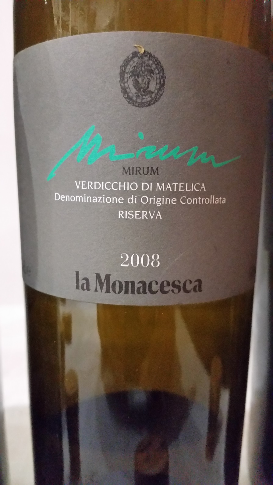 La Monacesca - Verdicchio di Matelica Mirum 2008