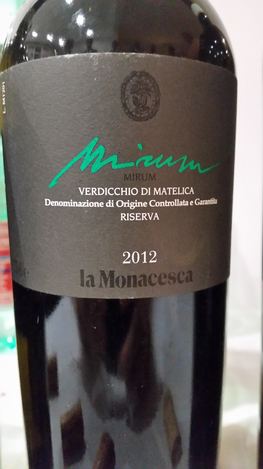 La Monacesca - Verdicchio di Matelica Mirum 2012