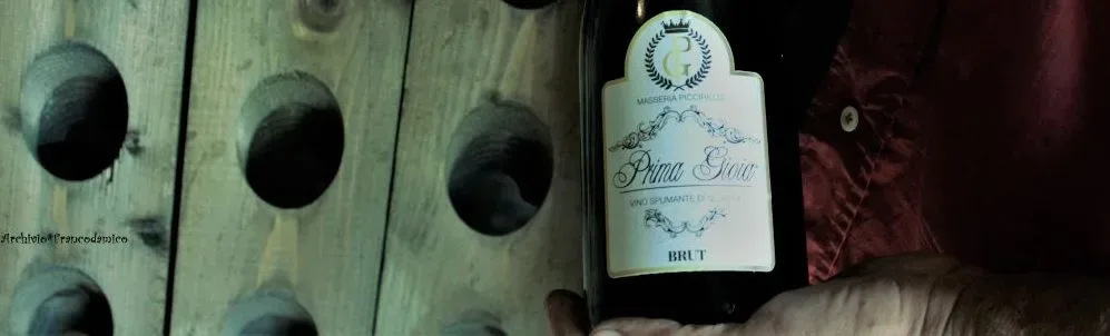 Masseria Piccirillo – in cantina lo spumante Prima Gioia