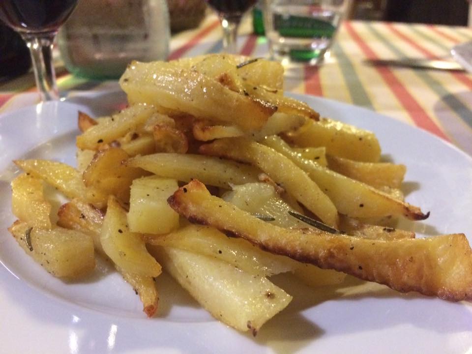 Pietrino e Renata, patate al forno