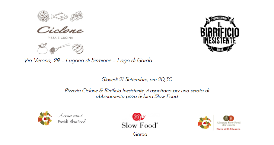 Pizza Gourmet e birra Artigianale al Ciclone